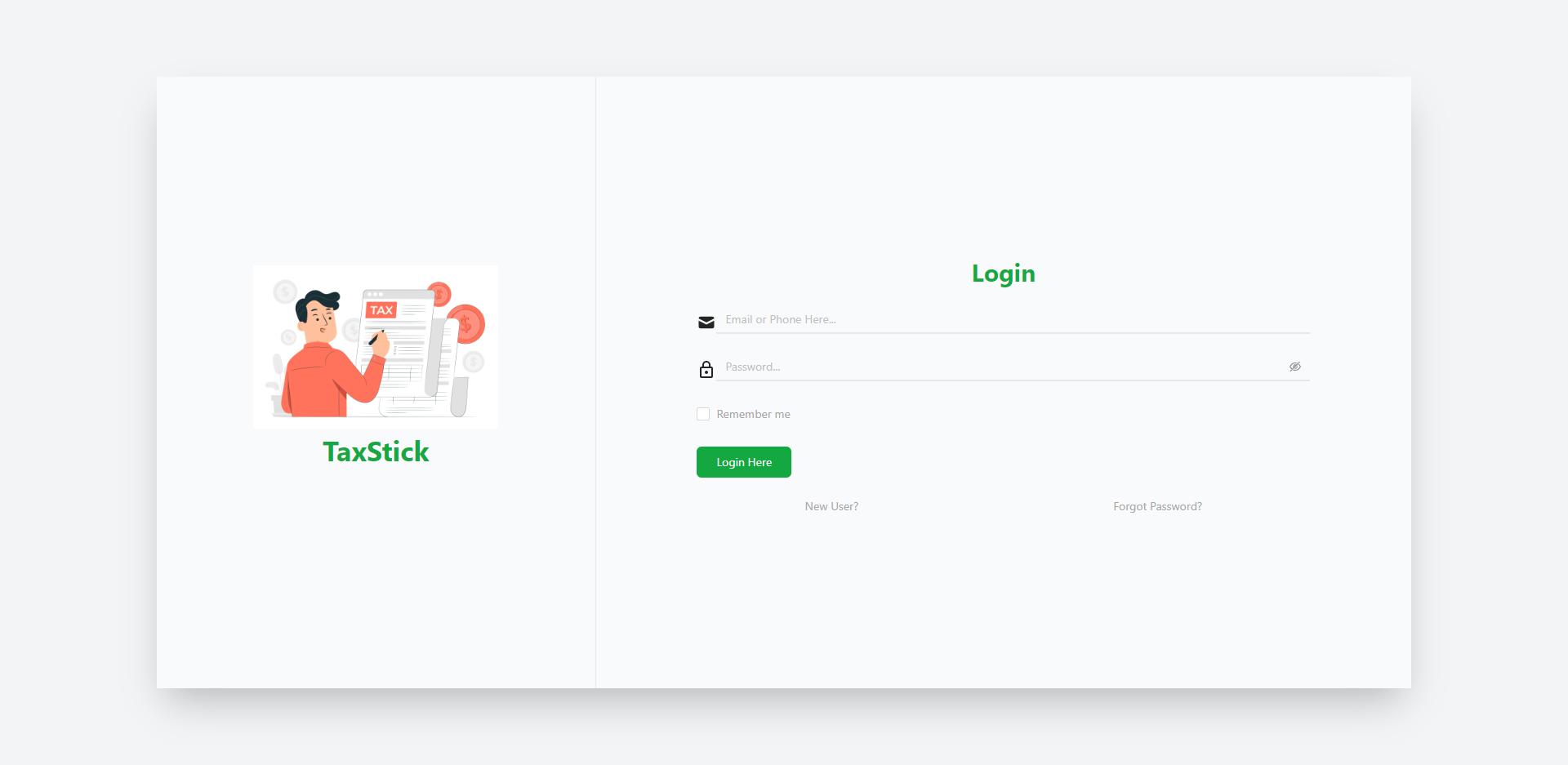 2 Website Setting Information Fill Up